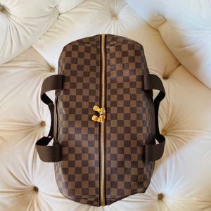 LV weekender small duffel bag